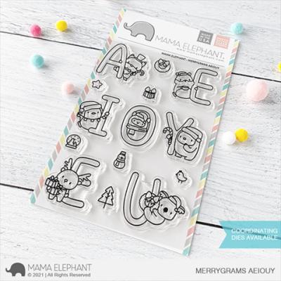Mama Elephant Clear Stamps - Merrygrams Aeiouy